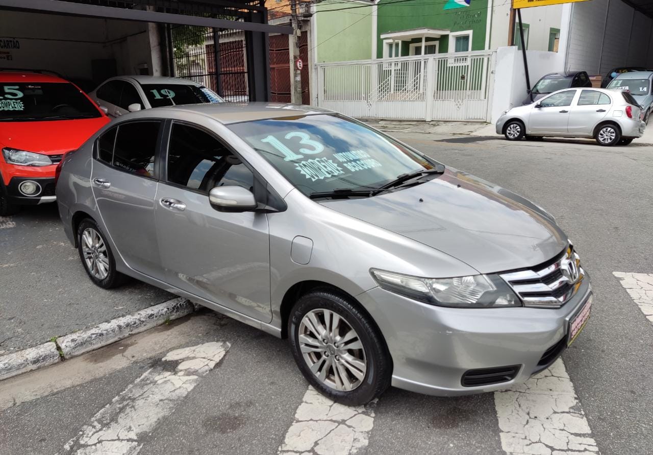 HONDA CITY 1.5 EX AUT ANO 2013 COMPLETO