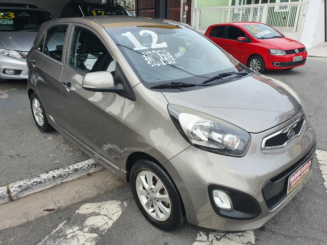 KIA PICANTO 1.0 EX ANO 2012 COMPLETO