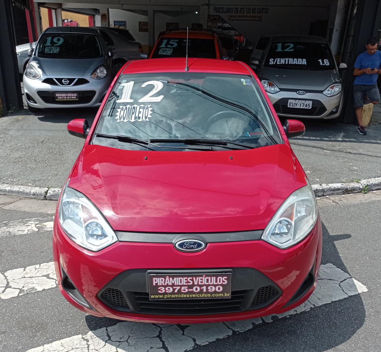 FORD FIESTA 1.6 CLASS ANO 2012 COMPLETO