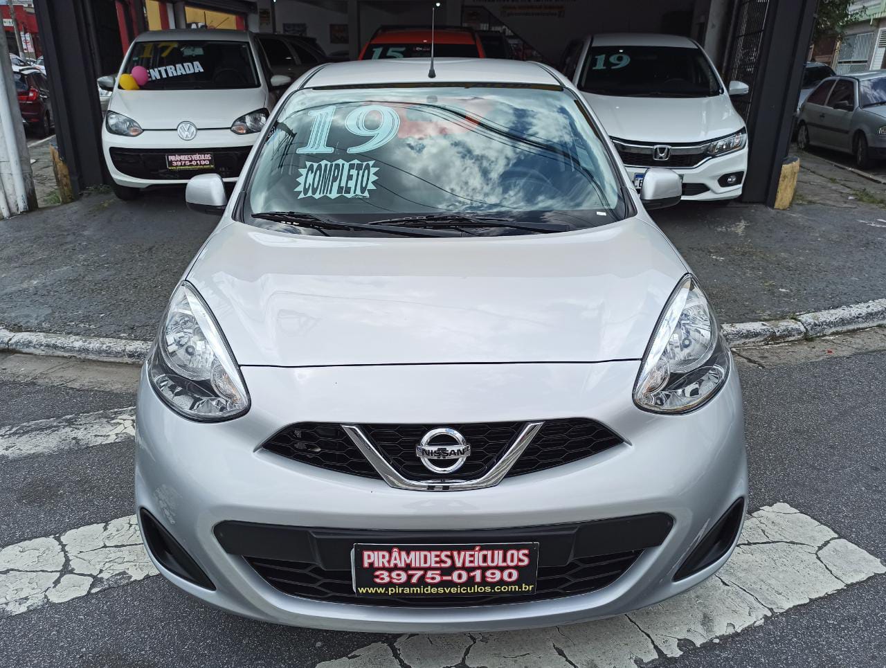 NISSAN MARCH 1.0 S ANO 2019 COMPLETO