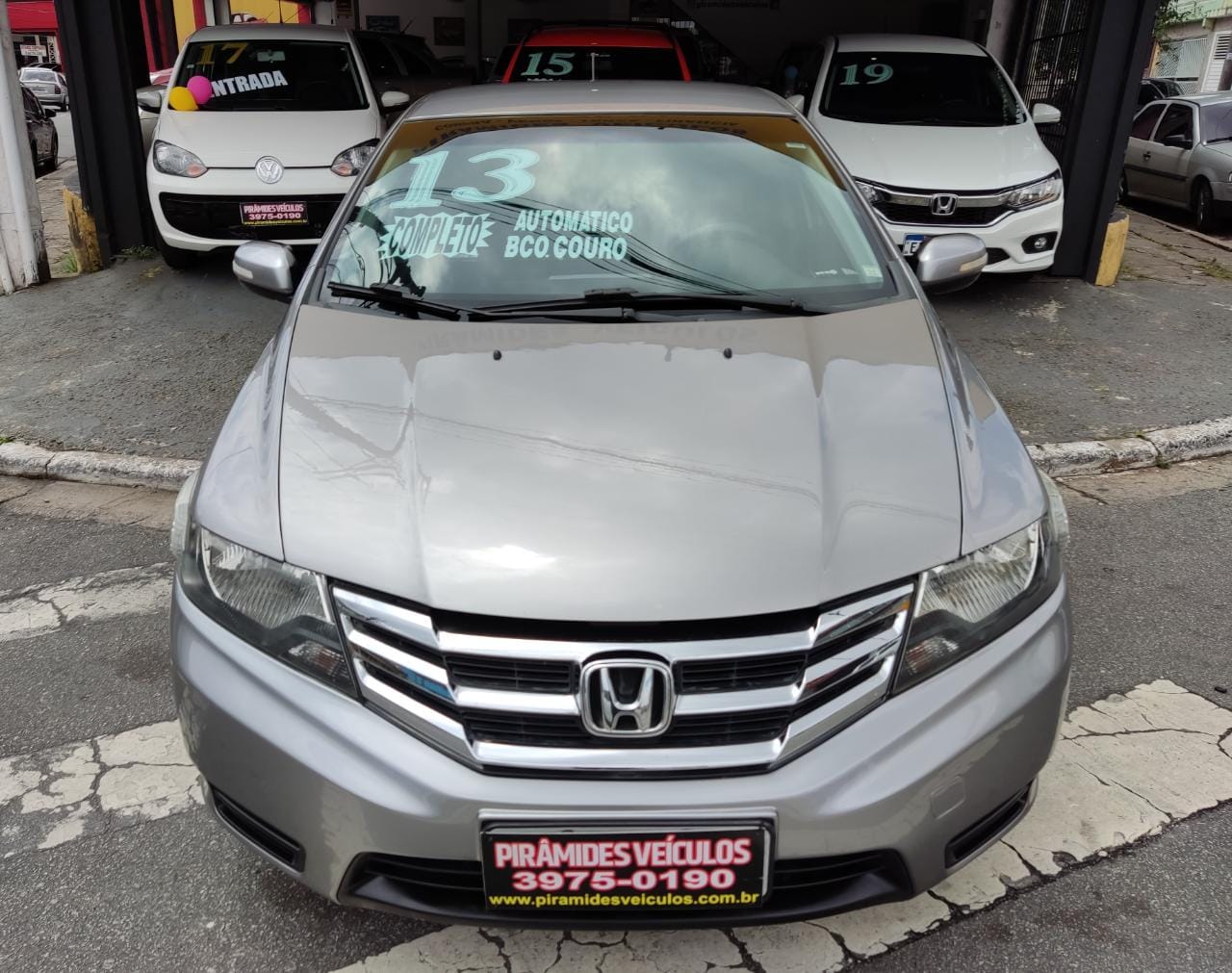 HONDA CITY 1.5 EX AUT ANO 2013 COMPLETO