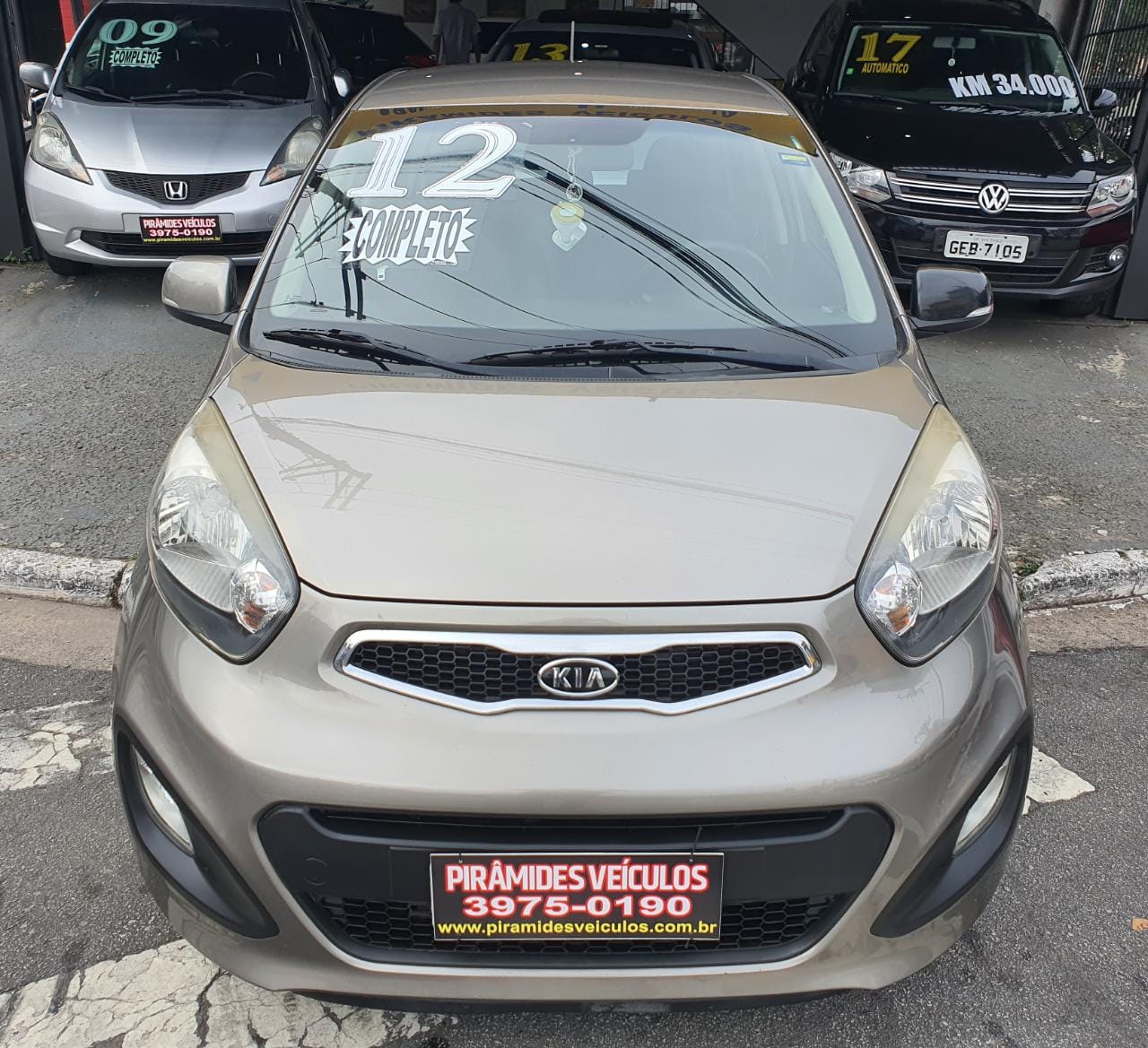 KIA PICANTO 1.0 EX ANO 2012 COMPLETO