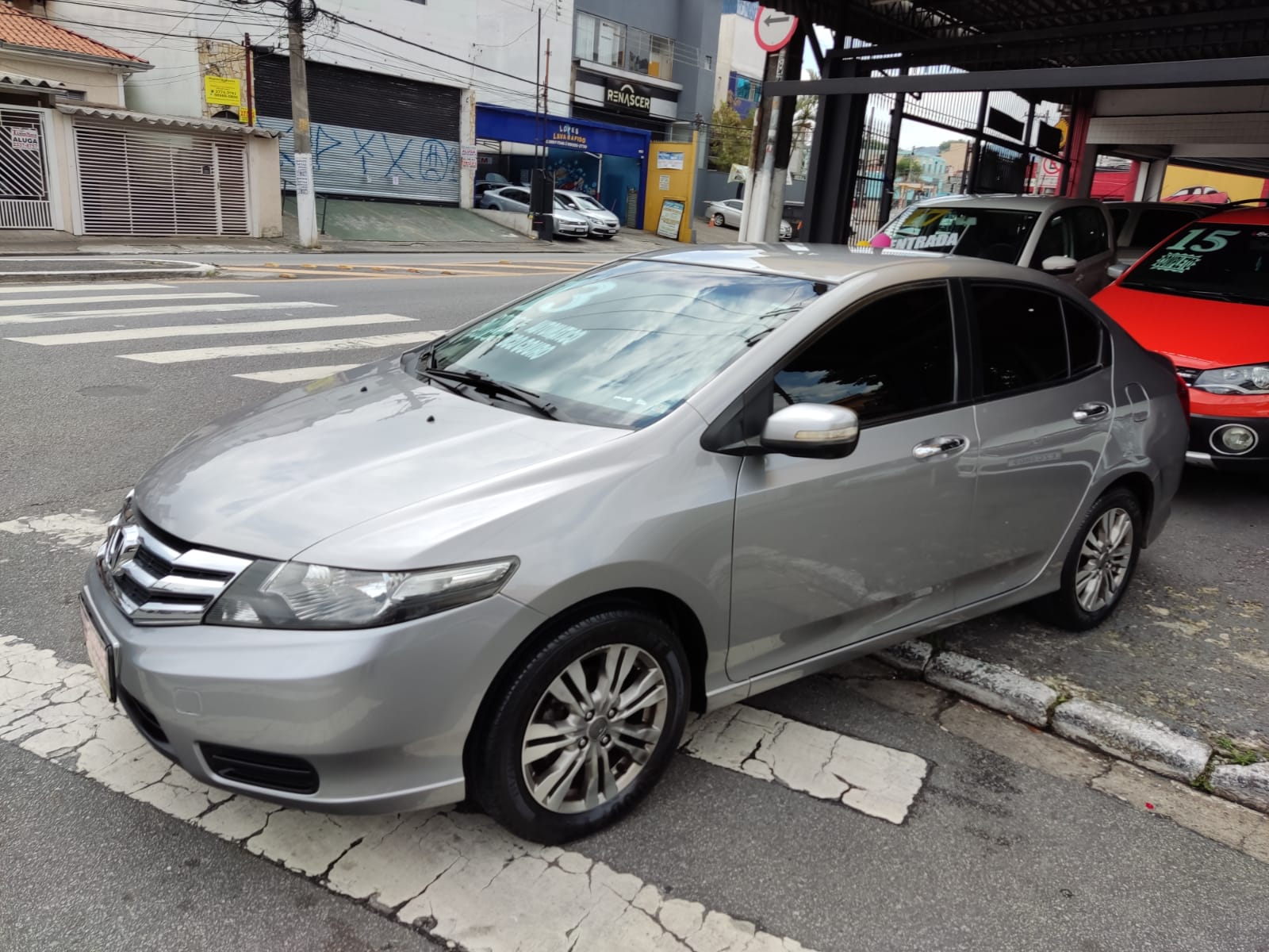 HONDA CITY 1.5 EX AUT ANO 2013 COMPLETO