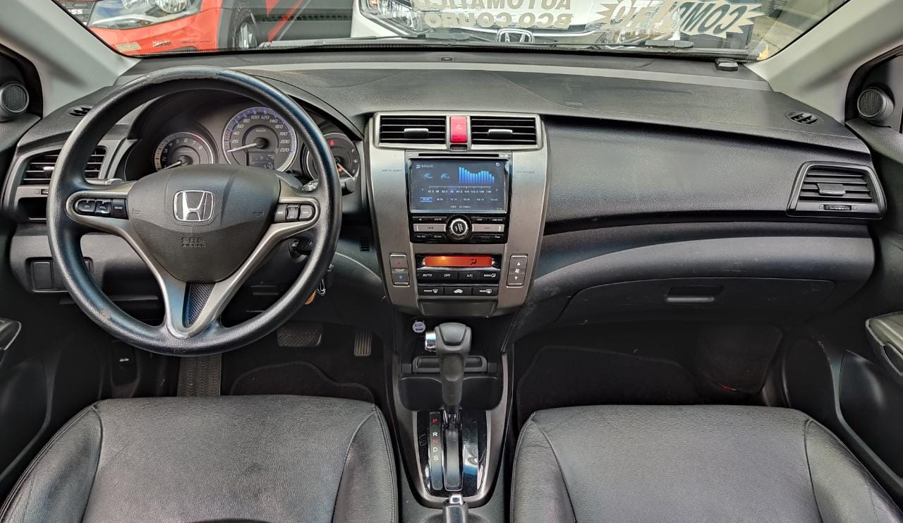 HONDA CITY 1.5 EX AUT ANO 2013 COMPLETO