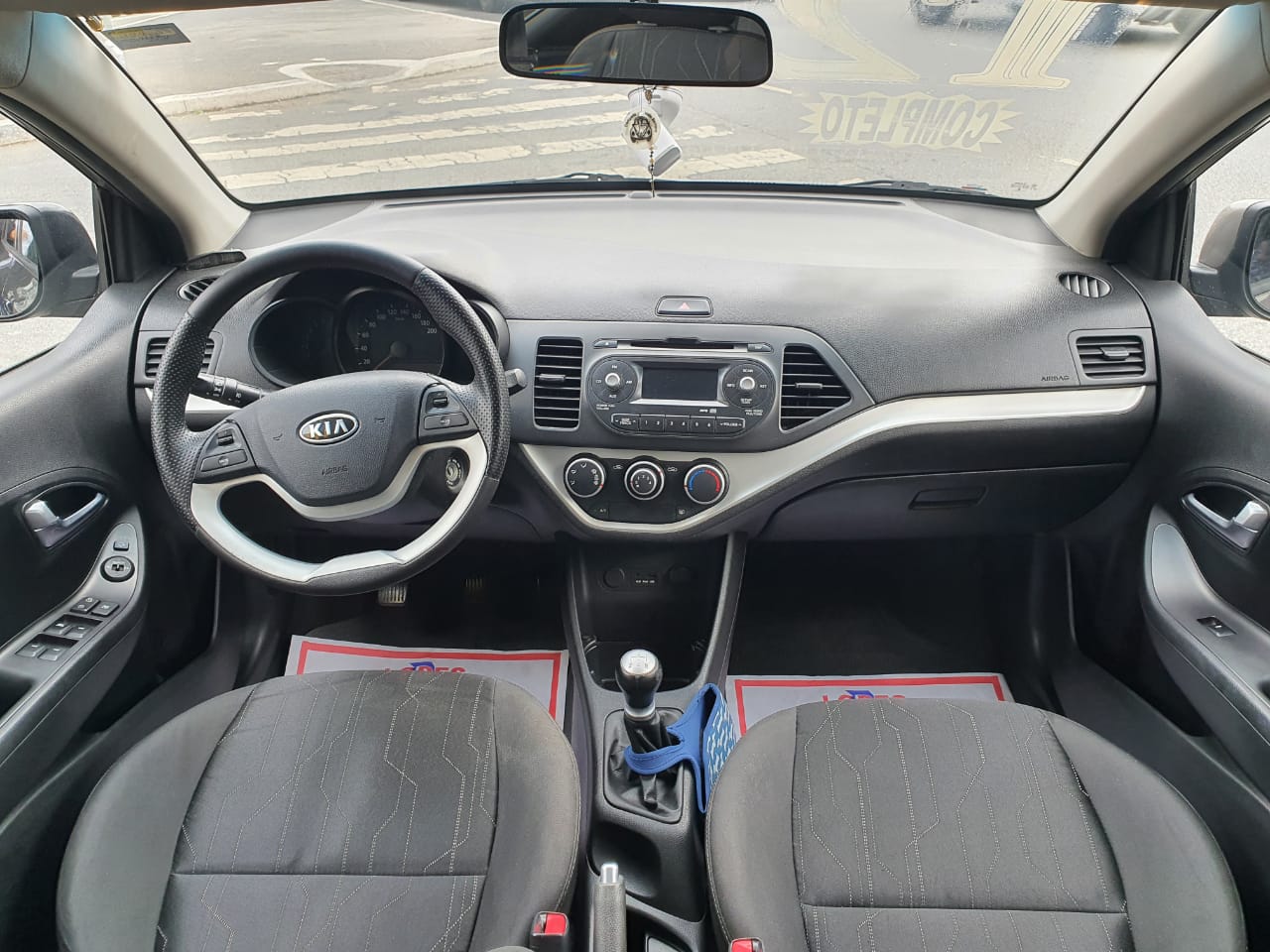 KIA PICANTO 1.0 EX ANO 2012 COMPLETO