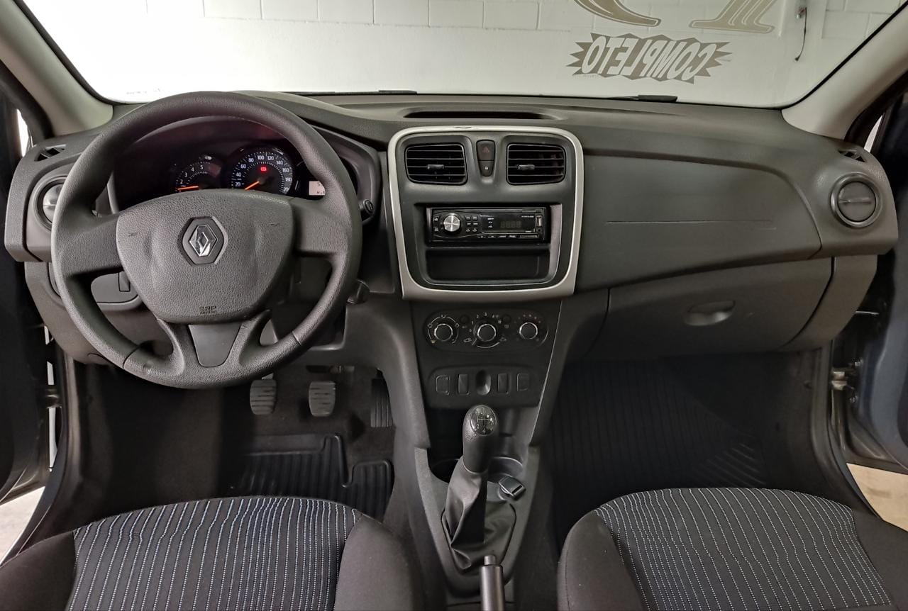 RENAULT LOGAN  1.0 EXPRESSION ANO 2019 KM 53.000 COMPLETO