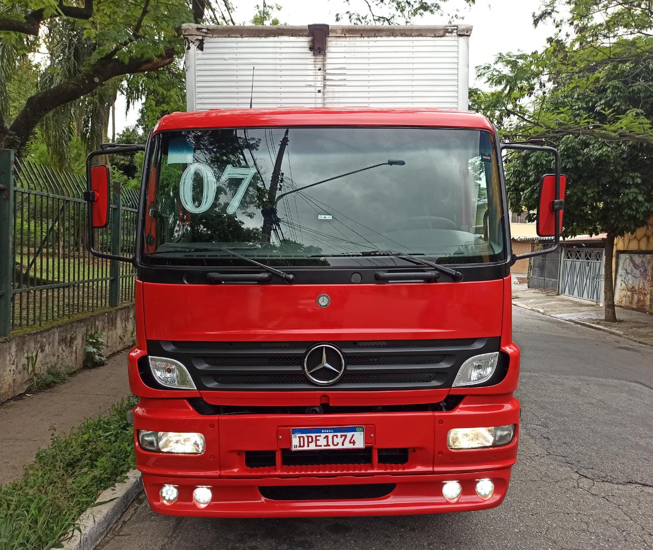 Mercedes Atego Ano 2007 Modelo 1718