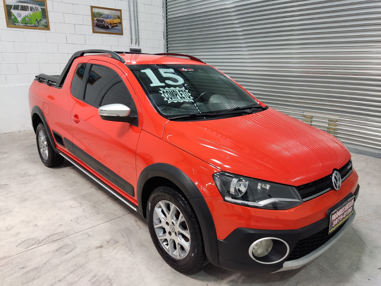 VW Saveiro 1.6 Cross CE 2015. Com - Auto Nível Veiculos