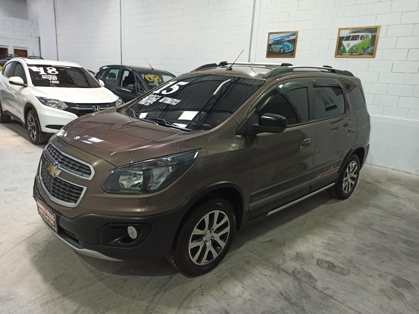 CHEVROLET SPIN 1.8 ACTIV AUT. ANO 2015 KM 68.400 COMPLETO