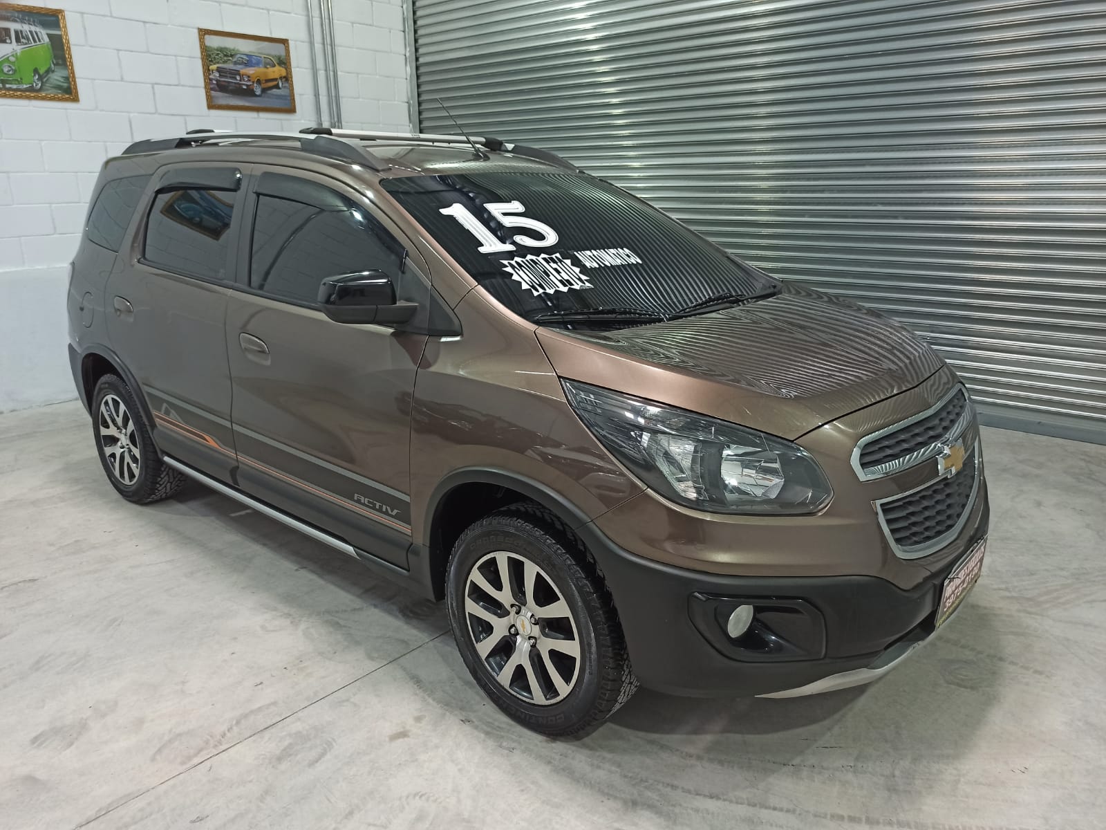 CHEVROLET SPIN 1.8 ACTIV AUT. ANO 2015 KM 68.400 COMPLETO