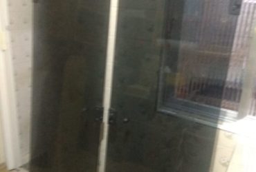 Porta de Vidro temperado 8mm – Cor bronze